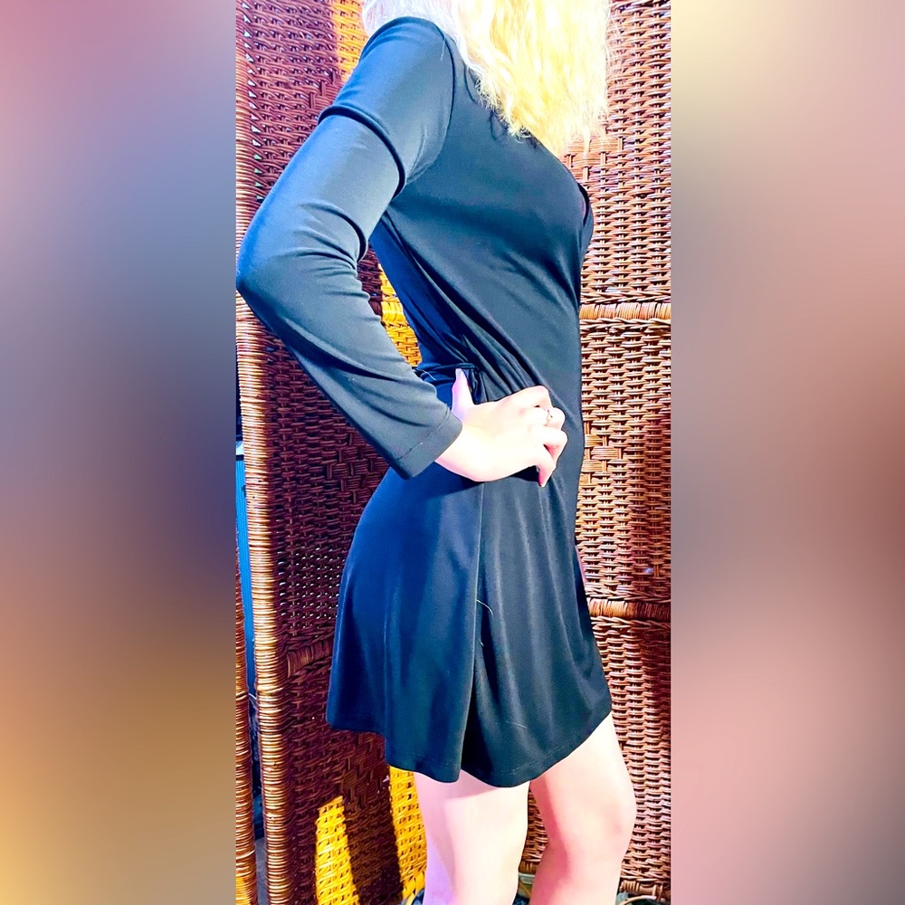 The Limited black wrap dress